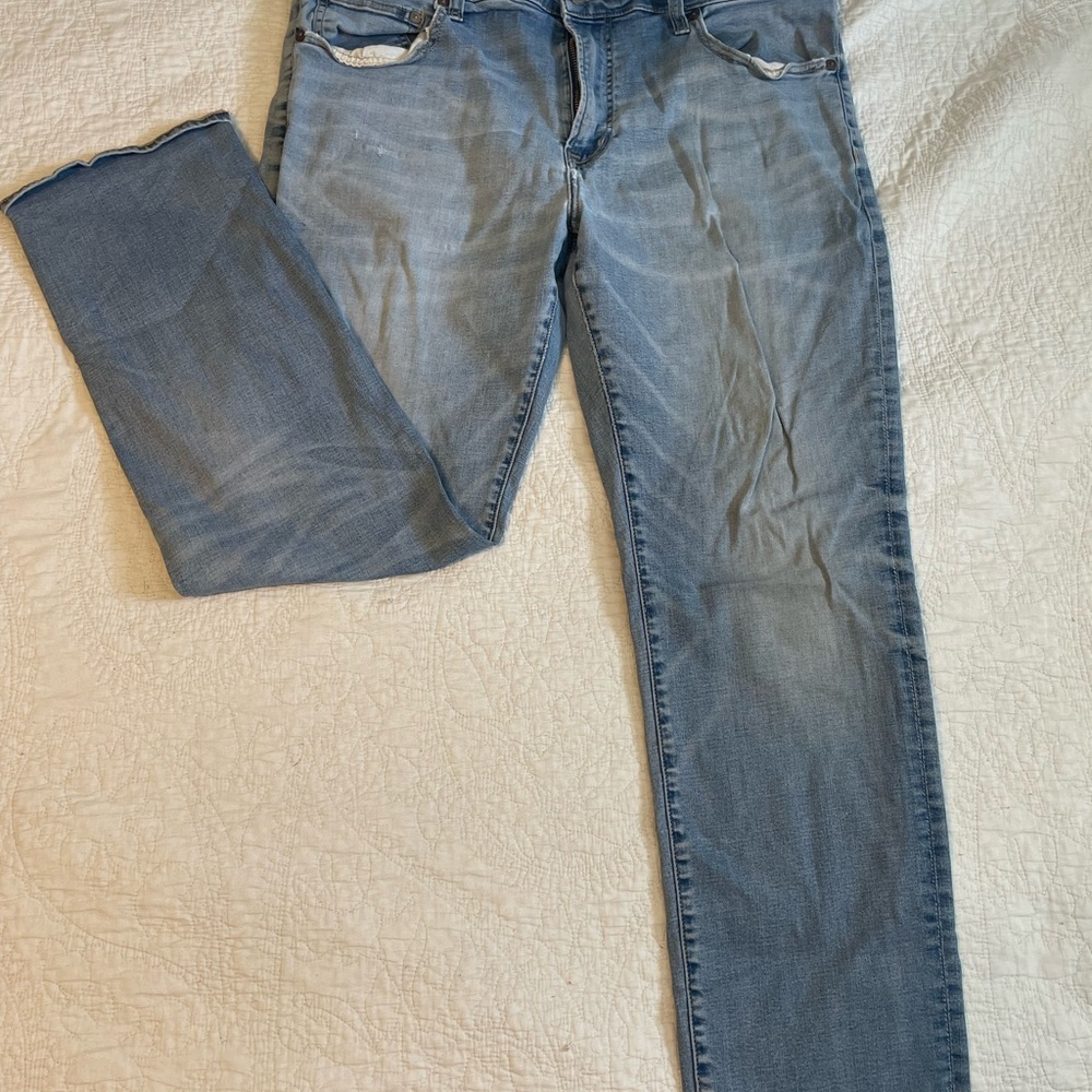 American Eagle Outfitters Men's Straight Blue Jeans